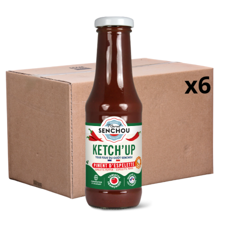 Pur Ketchup Tomate au Piment d'Espelette