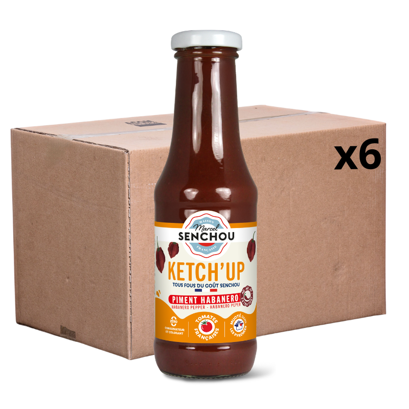 Pur Ketchup Tomate au Piment Habanero