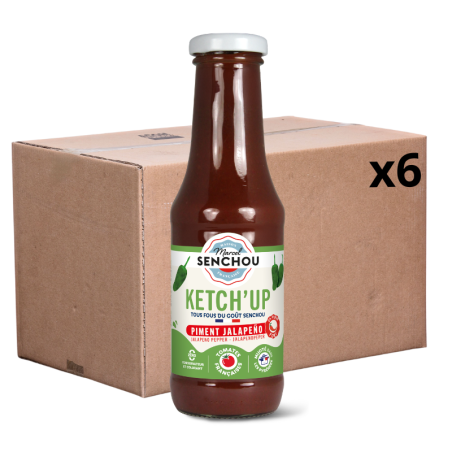 Pur Ketchup Tomate au Piment Jalapeño