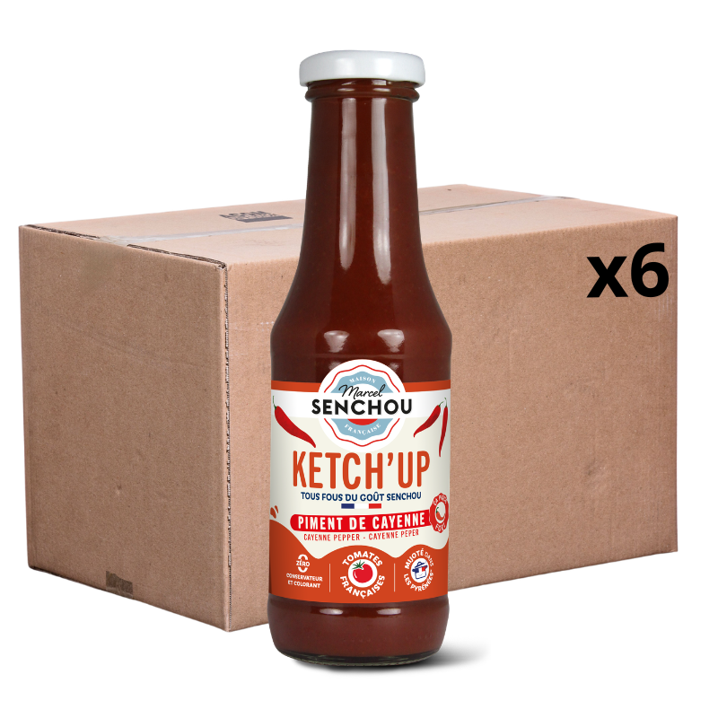 Pur Ketchup Tomate au Piment de Cayenne