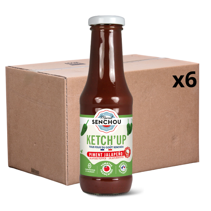Pur Ketchup Tomate au Piment Jalapeño